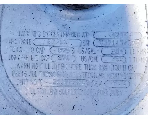 Volvo VNL Fuel Tank