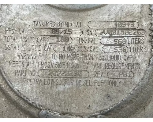 Volvo VNL Fuel Tank