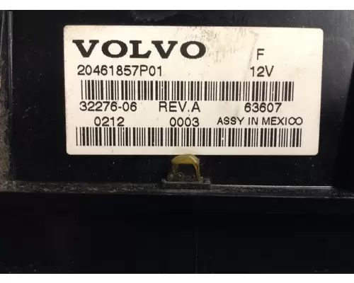 Volvo VNL Instrument Cluster