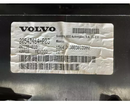 Volvo VNL Instrument Cluster