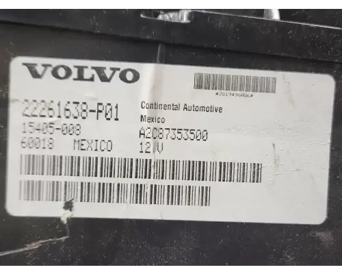 Volvo VNL Instrument Cluster