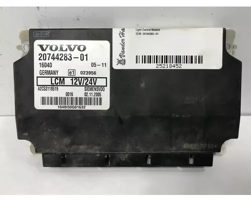 Volvo VNL Light Control Module