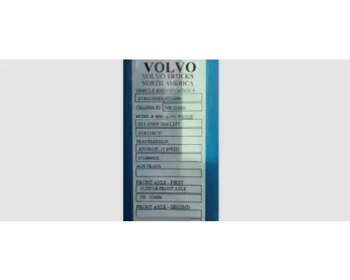 Volvo VNL Miscellaneous Parts