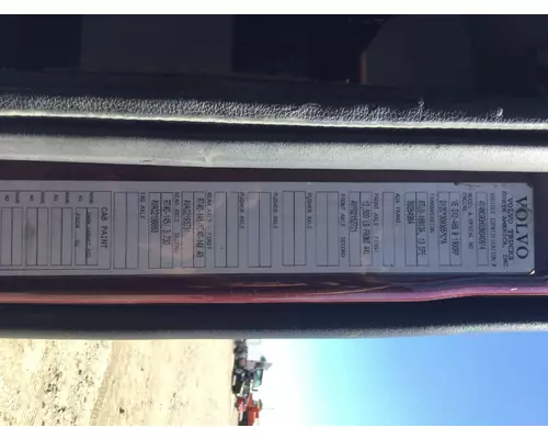 Volvo VNL Parts Unit