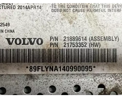 Volvo VNL Radio