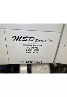 Volvo VNL Sleeper Door