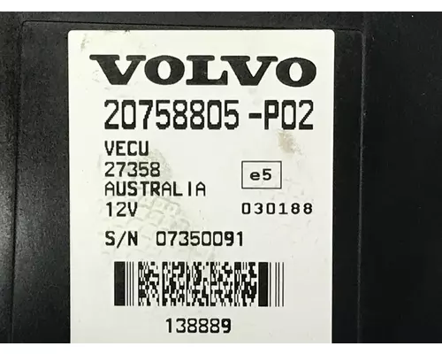 Volvo VNM Electrical Misc. Parts