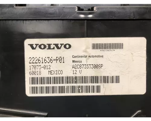 Volvo VNM Instrument Cluster