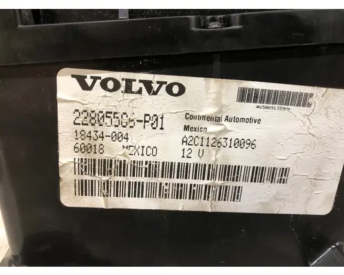 Volvo VNM Instrument Cluster