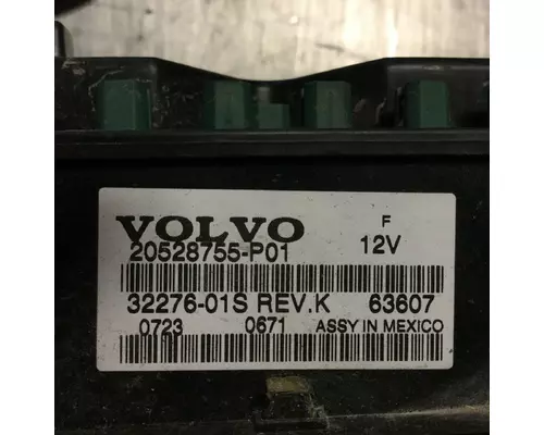 Volvo VNM Instrument Cluster