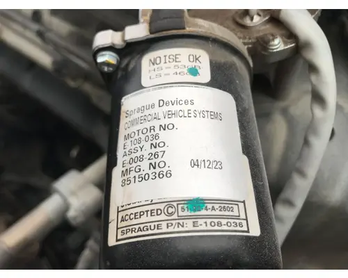 Volvo VNM Wiper Motor, Windshield