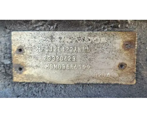 Volvo VNR64T Axle Assy, Fr (4WD)