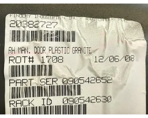 Volvo VN Door Panel (Trim)