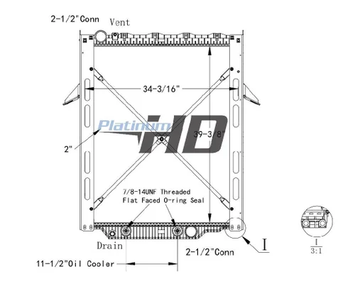 Radiator VOLVO VHD LKQ KC Truck Parts - Inland Empire