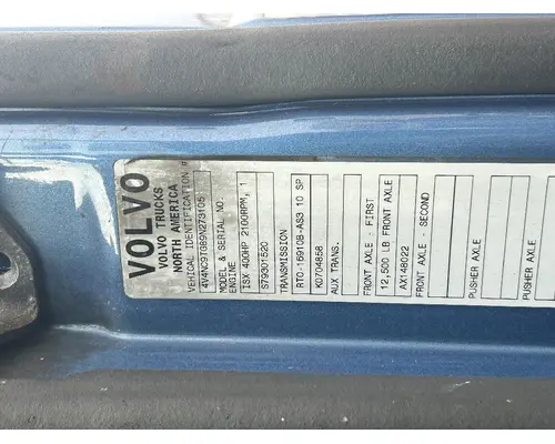 Air Dryer VOLVO VN K &amp; R Truck Sales, Inc.