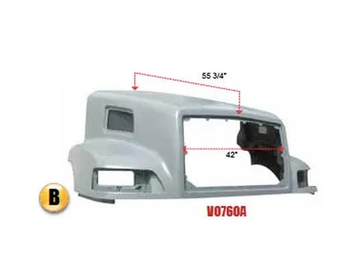 Hood VOLVO VNL 2 LONG HOOD American Truck Parts,inc