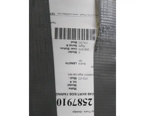 Side Fairing VOLVO VNL LKQ Heavy Truck - Goodys