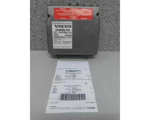 ECM (Chassis) VOLVO VNL LKQ Thompson Motors - Wykoff