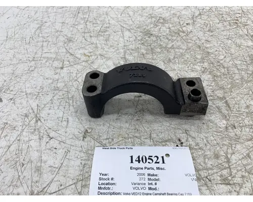 Engine Parts, Misc. VOLVO VNL West Side Truck Parts