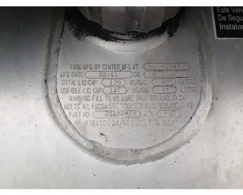 Fuel Tank Volvo VNL Casey's Truck Salvage World