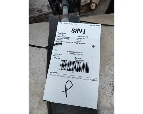 Fuel Tank VOLVO VNL Big 3 Truck Parts, LLC