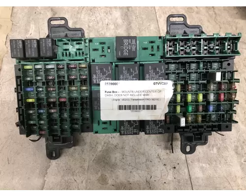 Fuse Box Volvo VNL Vander Haags Inc Cb