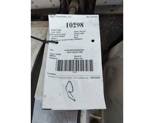 Fuel Tank VOLVO VNM Big 3 Truck Parts, LLC