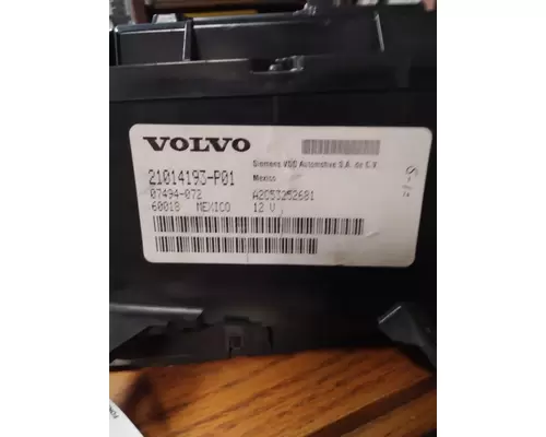 Instrument Cluster VOLVO VNM LKQ KC Truck Parts - Inland Empire