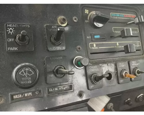 Volvo WAH Dash Panel