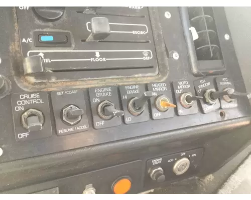 Volvo WAH Dash Panel