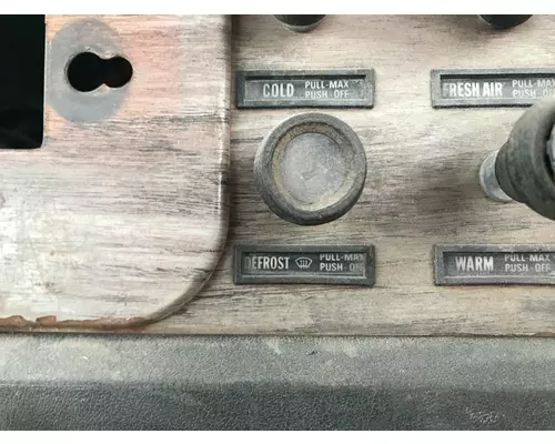 Volvo WCS Dash Panel