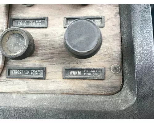 Volvo WCS Dash Panel