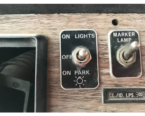 Volvo WCS Dash Panel