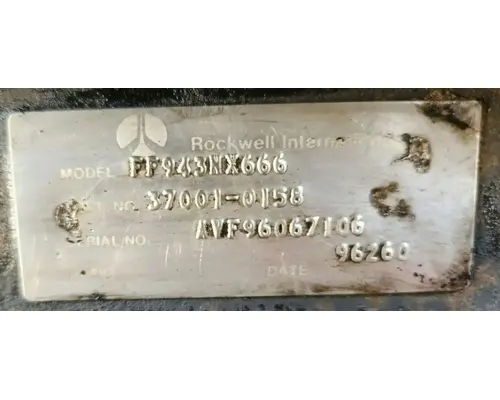 Volvo WIA Axle Assy, Fr (4WD)
