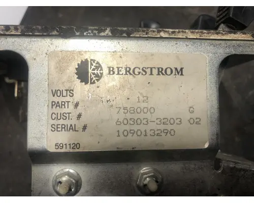 Volvo WIA Cab Misc. Interior Parts