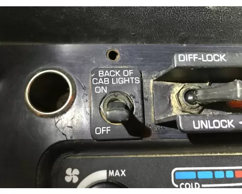 Volvo WIA Dash Assembly