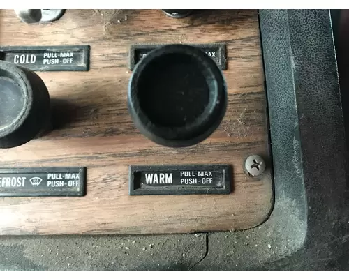 Volvo WIA Dash Panel