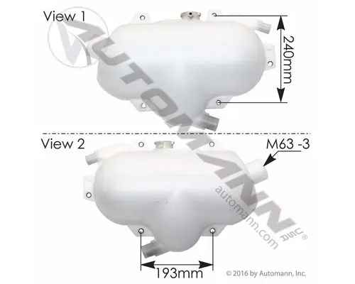 Cooling Assy. (Rad., Cond., ATAAC) VOLVO WG Frontier Truck Parts