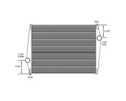 Radiator VOLVO WG LKQ Wholesale Truck Parts