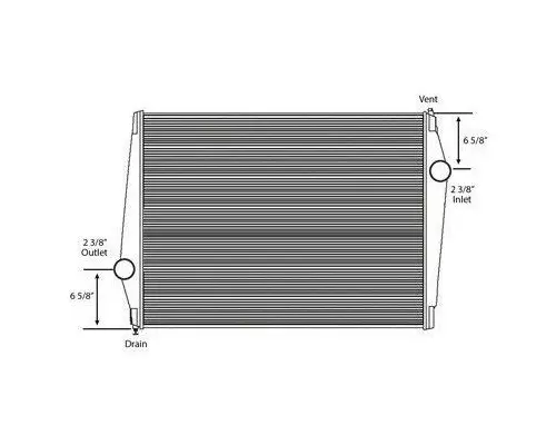 Radiator VOLVO WG LKQ Wholesale Truck Parts