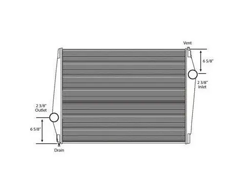 Radiator VOLVO WG LKQ Western Truck Parts