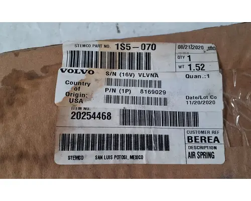 Volvo  Air Spring