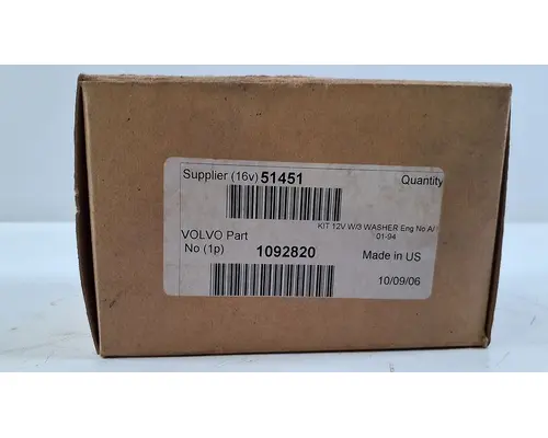 Volvo  Windshield Washer Motor