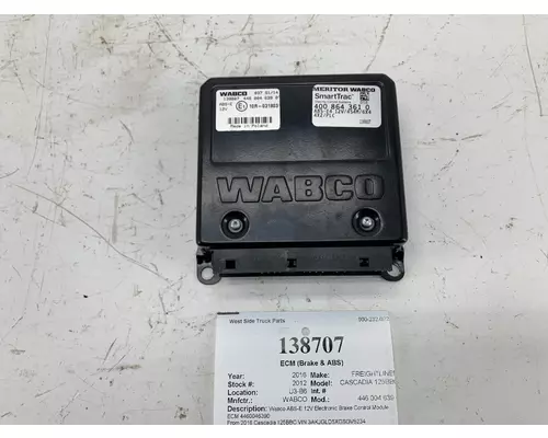 WABCO 446 004 639 0 ECM (Brake & ABS)