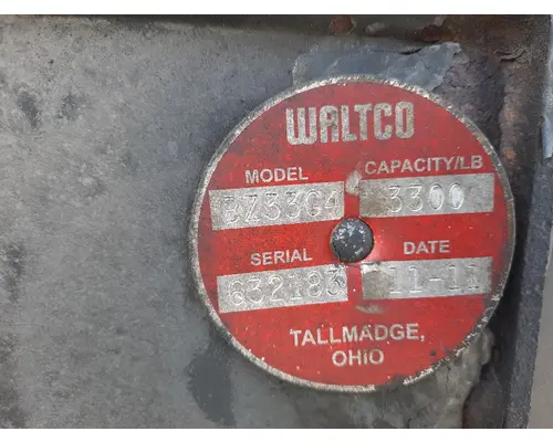 WALTCO BZ SERIES LIFT GATE ASSEMBLY