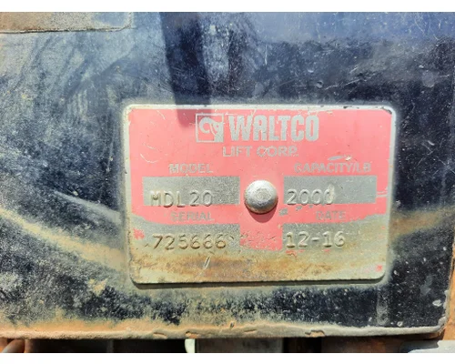 WALTCO MDL SERIES LIFTGATE ASSEMBLY