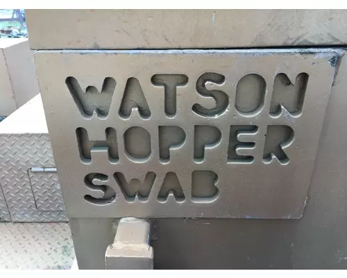 WATSON HOPPER GX  Equipment (Whole Vehicle)