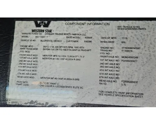 WESTERN STAR TRUCKS 4700 SB Used Trucks