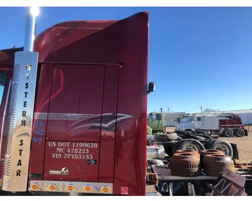 WESTERN STAR TRUCKS 4900 EX Sleeper Fairing
