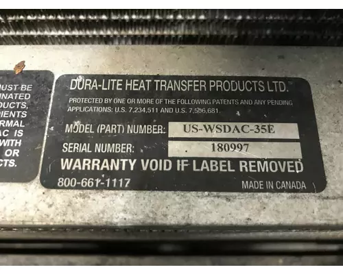 WESTERN STAR TRUCKS 4900 FA Cooling Assembly. (Rad., Cond., ATAAC)